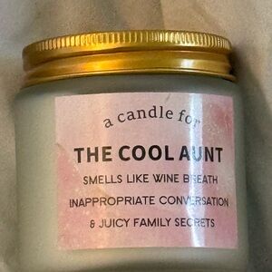 Brand New Aunt Candle - Gift for Favorite Aunt - Lavender Funny Candle